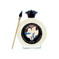 Shunga vandens pagrindo kūno dažai su vanilės ir šokolado skoniu 100 ml
