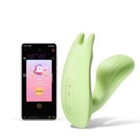 Vibratorius Magic Motion Umi su aplikacija, žalias, 2 varikliai