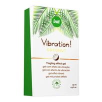 Skystas vibratorius su INTT kokoso kvapo ir skoniu 15 ml