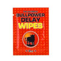 Vėlinančios ejakuliaciją ir prižiūrinčios servetėlės 6x2 ml BULL POWER