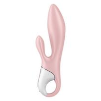 Piepūčiamas vibratoriaus klitorio stimuliatorius SATISFYER AIR PUMP BUNNY 3