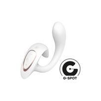 Klitorio ir G taško stimuliatorius baltas - SATISFYER G FOR GODDESS 1