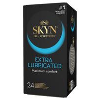 SKYN prezervatyvai su papildomu lubrikantu 24 vnt.