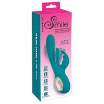 Triušio vibratorius su stūmimo funkcija Sweet Smile, G taško stimuliacija, 25 cm