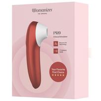 Raudonas klitorio oro pulsatorius – Womanizer Pro