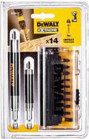 Dewalt Dt70574t smūginiai antgaliai su 2 magnetiniais prailgintuvais