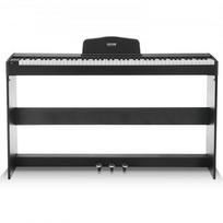 Skaitmeninis pianinas, 88 visiškai svareliuotos klavišai, 131.7x32x78.5 cm, juoda ir balta, elektrinis