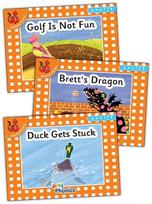 Jolly Phonics Orange Level Readers Set 3: in Precursive Letters (British English edition)