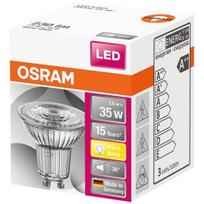 Osram Lemputė 5233263, 2.6 W, 230 lm, GU10, 2700 °K, Šilta balta, Atspindintis, Atitinka 35 W