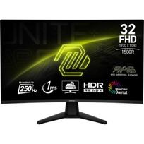 Monitorius Msi Monitorius MAG 32C6X, 250 Hz, 1920 x 1080, VA, 31.5", 5.4 kg, 178°, 100 - 240 V, HDMI 2, DisplayPort 1.2a, VESA 100 x 100