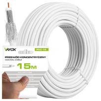 TV Koaksialinis kabelis antenos 15M PCC-15 Vayox