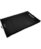 Sulankstomas gimnastikos kilimėlis inSPORTline Quad fold 200 x 120 x 5 cm - Juoda