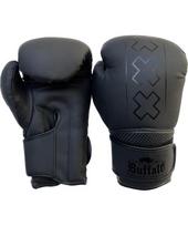 "Buffalo Metal" bokso pirštinės juodos 14oz