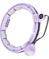 HHM13 HULA HOOP VIOLET MAGNETIC WITH WEIGHT + COUNTER HMS