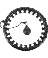 HHW01 HULA HOOP BLACK WITH WEIGHT HMS