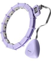 HHM14 HULA HOOP VIOLET MAGNETIC WITH WEIGHT + COUNTER HMS