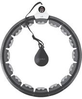 HHW06 HULA HOOP BLACK WITH WEIGHT + COUNTER HMS