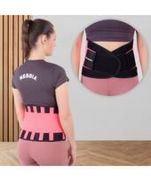 Neopreninis diržas inSPORTline Waistrim - Pink