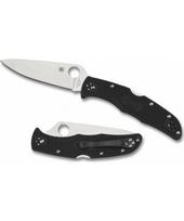 Sulankstomas peilis Spyderco C10FPBK Endura 4, plokščiai šlifuotas, juodas