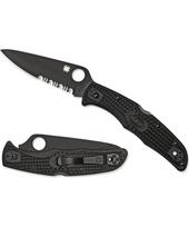Sulankstomas peilis Spyderco C10PSBBK Endura 4, juodas