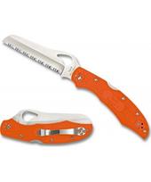 Sulankstomas peilis Spyderco BY17SOR2 Cara Cara 2 Rescue, oranžinis