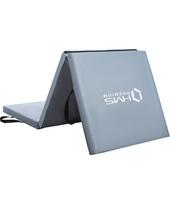 Sulankstomas gimnastikos kilimėlis HMS Premium MGS02 1800x600mm, pilkas