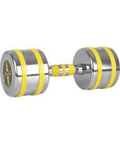 Chromuotas hantelis inSPORTline Yellsteel 12 kg