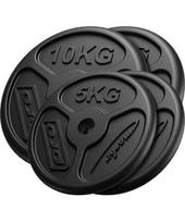 Ketaus svorių rinkinys Marbo 30 kg (2x10kg + 2x5kg)