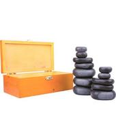 Lavos masažinių akmenų rinkinys inSPORTline Basalt Stone 12vnt.
