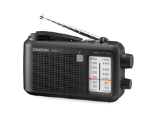 Radijas Sangean MMR-77 Matinė juoda