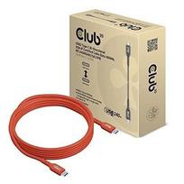 Club3D Kabel USB 2 Typ C PD 240W / 480Mb  4m St/St retail