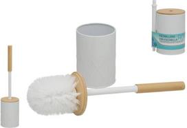 Brabantia tualeto šepečio laikiklis su šepečiu, baltas, 9,5 x 9,5 x 39,5 cm