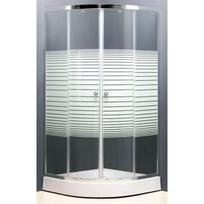 Dušo kabina S802D grey 90x90