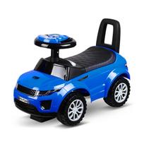 Paspiriama mašinėlė Lorelli Off Road modelis visureigis mėlynas elektrinis žaislinis automobilis