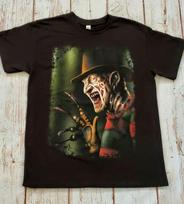 NEW - FREDDY KRUEGER - GREEN BACKGROUND T-SHIRT Unisex T-Shirt XXL