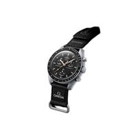 SWATCH Unisex 42mm Black Watch SO33M102-107 SO33M102-107 Black