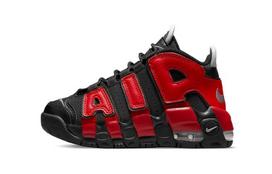 Nike Air More Uptempo Alternates Black Varsity Red PS DM0019-001 29.5