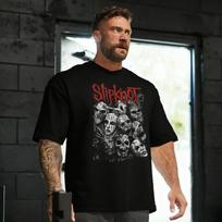 Vintage Slipknots Prepare for Hell Tour Black Women T-shirt Heavy Metal Rock Band Men Women Hip Hop Aesthetic Graphic Tshirt ... S įvairiaspalvis