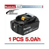 (5.0Ah 1 vnt.) 100% Makita 6ah Makita 18v Baterija Bl1830b Bl1850b Bl1850 Bl1840 Bl1860 Bl1815 Pakeičiama ličio jonų baterija-fj 5.0Ah 2pcs