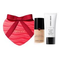 Armani makeup set Power Foundation Two-piece set: Power Velvet Matte Liquid Foundation #3 Natural Color 30ml + Crystal Soft Light Sunscreen Curd 30ml balta