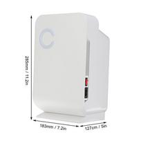 Mini sausintuvas, nešiojamas namų oro džiovintuvas, sausiklis, drėgmės sugėriklis 48 W žemo triukšmo namų kambario spintelės oro sausintuvas 220 V 1,3 l