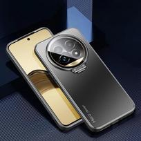Skirtas OPPO Realme 13 Pro Plus 13Pro dėklui metalinio objektyvo fotoaparato laikiklio dangtelis, skirtas Realme 13 Pro+ 12pro smūgiams atsparus matinis apsauginis dėklas Realme 13 Pro Plus juoda