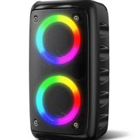 Karaoke Radio FM Bluetooth Speaker Portable Wireless With Microphone Lamp Machine Caixa De Som Sound Box Music Subwoofer LED TWS No Microphone juoda