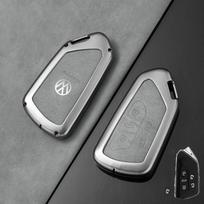 VOLKSWAGEN VW cinko lydinio automobilio išmaniojo nuotolinio valdymo pultelio dėklas, pilnas apsauginis apvalkalas, raktų pakabukas VW Volkswagen ID.3 ID.4 Golf 8 2022 20