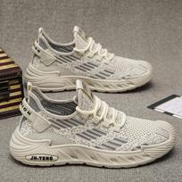 Men's Casual Sports Shoes Summer New Black Shock Absorption Running Mesh Breathable Men's Running Shoes Men's Shoes 39