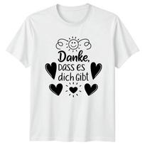 Danke Dass Es Dich Gibt TShirt GerUnisex Sayings Gratitude Gift For Him And Her S