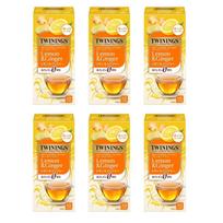 Twinings citrinų ir imbierų arbata 10 pakelių, 6 pakuotės