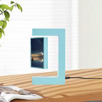 Levitation nuotraukų rėmelių dekoravimas Dekoratyviniai stačiakampiai vestuvių dovanų vitrinų laikiklio papuošalai mėlyna