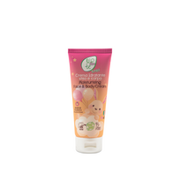 BIOconTé BABY drėkinamasis veido ir kūno kremas su abrikosų užpilu, 100 ml