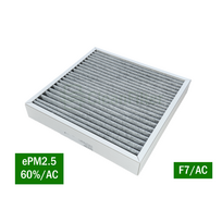 FIBO FILTER BOX DN125-DN250 1xF7/AC aktyvintos anglies filtras